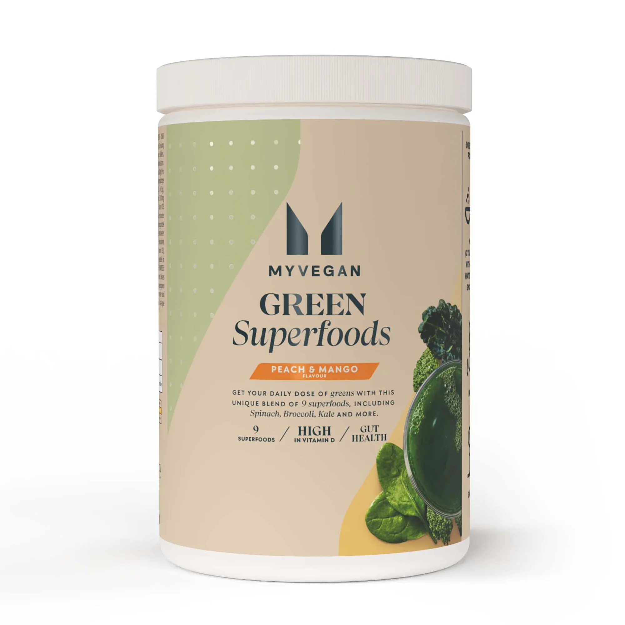 Υπερτροφές Φυτικής Προέλευσης - 50servings - Ροδάκινο & Μάνγκο Εικόνα 1