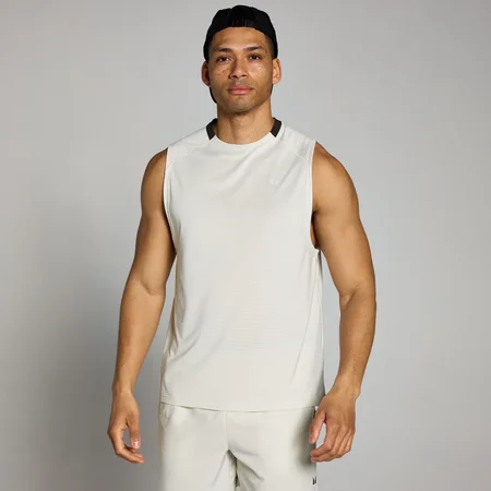 Ανδρικό Tank Top Με Πλέγμα MP Tempo - Mist