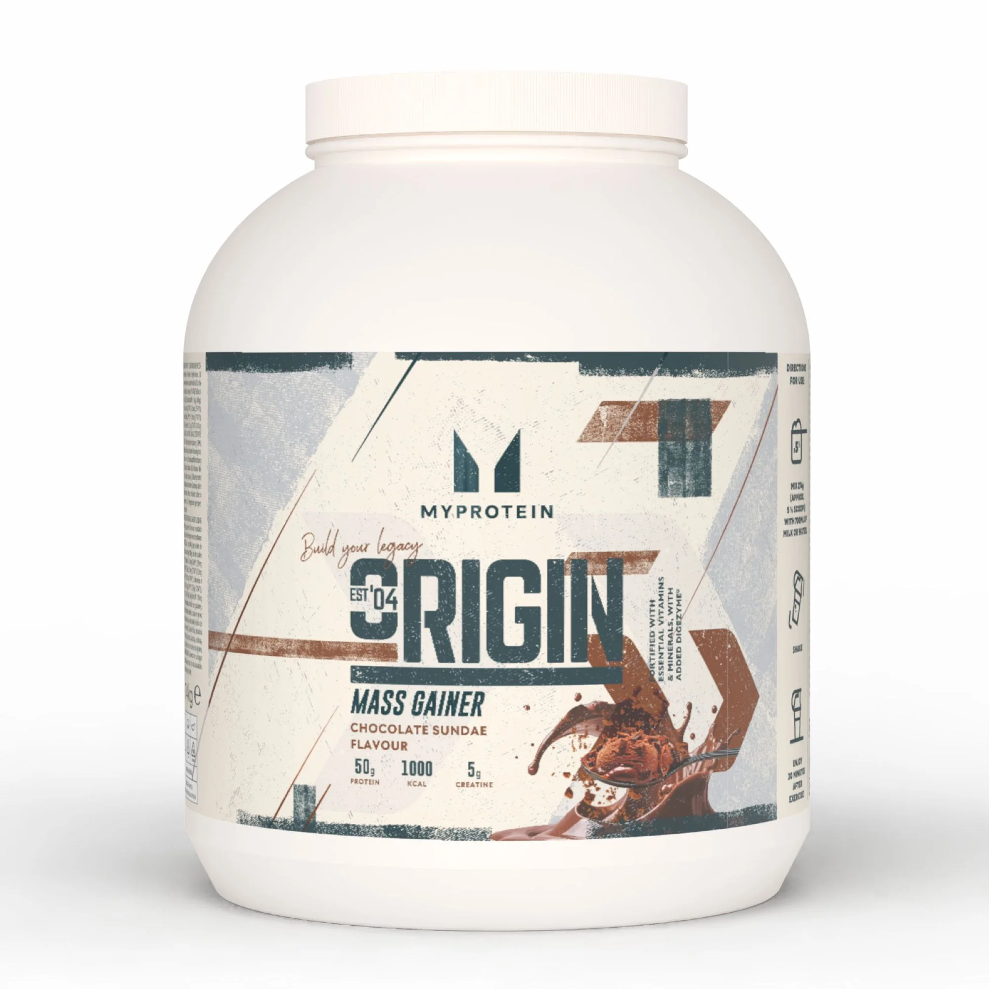 Origin Mass Gainer - 2.74KG - 10servings - Chocolate Sundae Εικόνα 1
