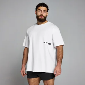 Ανδρικό Μπλουζάκι MP Move Club - Λευκό - Size L-XL