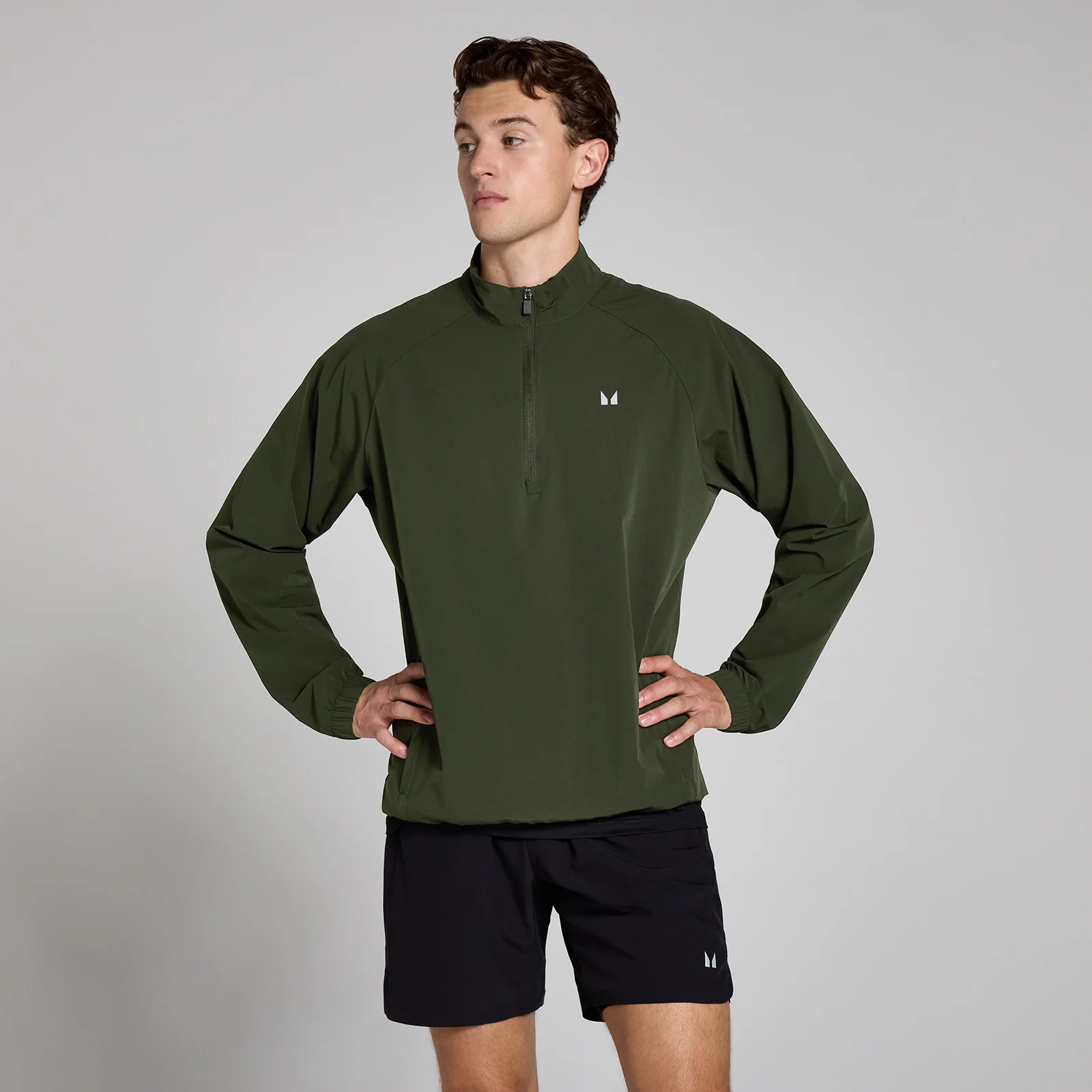 Ανδρικό Ελαφρύ Αντιανεμικό MP - Forest Green - XS Εικόνα 1