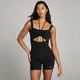Γυναικείο Κορμάκι Με Σούρα MP Studio - Μαύρο