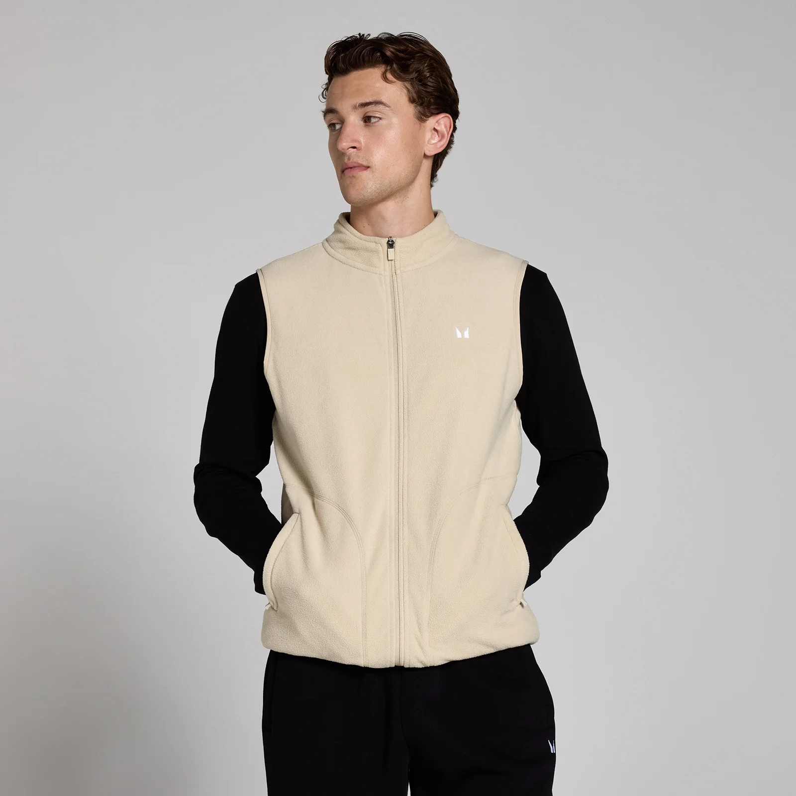 Ανδρικό Γιλέκο Fleece MP - Oat - S Εικόνα 1