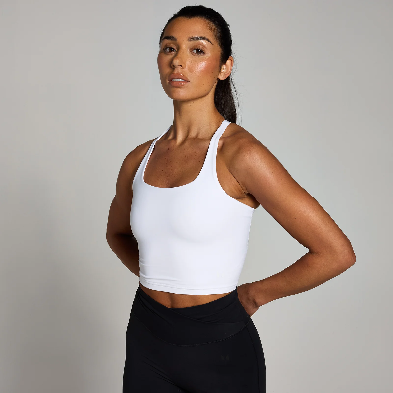Γυναικείο Αμάνικο Μπλουζάκι MP Tempo Strappy Racerback - Λευκό - XXL Εικόνα 1