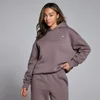 Γυναικείο Oversized Φούτερ Με Κουκούλα MP Basics - Mocha