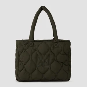 Τσάντα Tote MP Καπιτονέ Με Επένδυση - Forest Green - Colour Forest Green