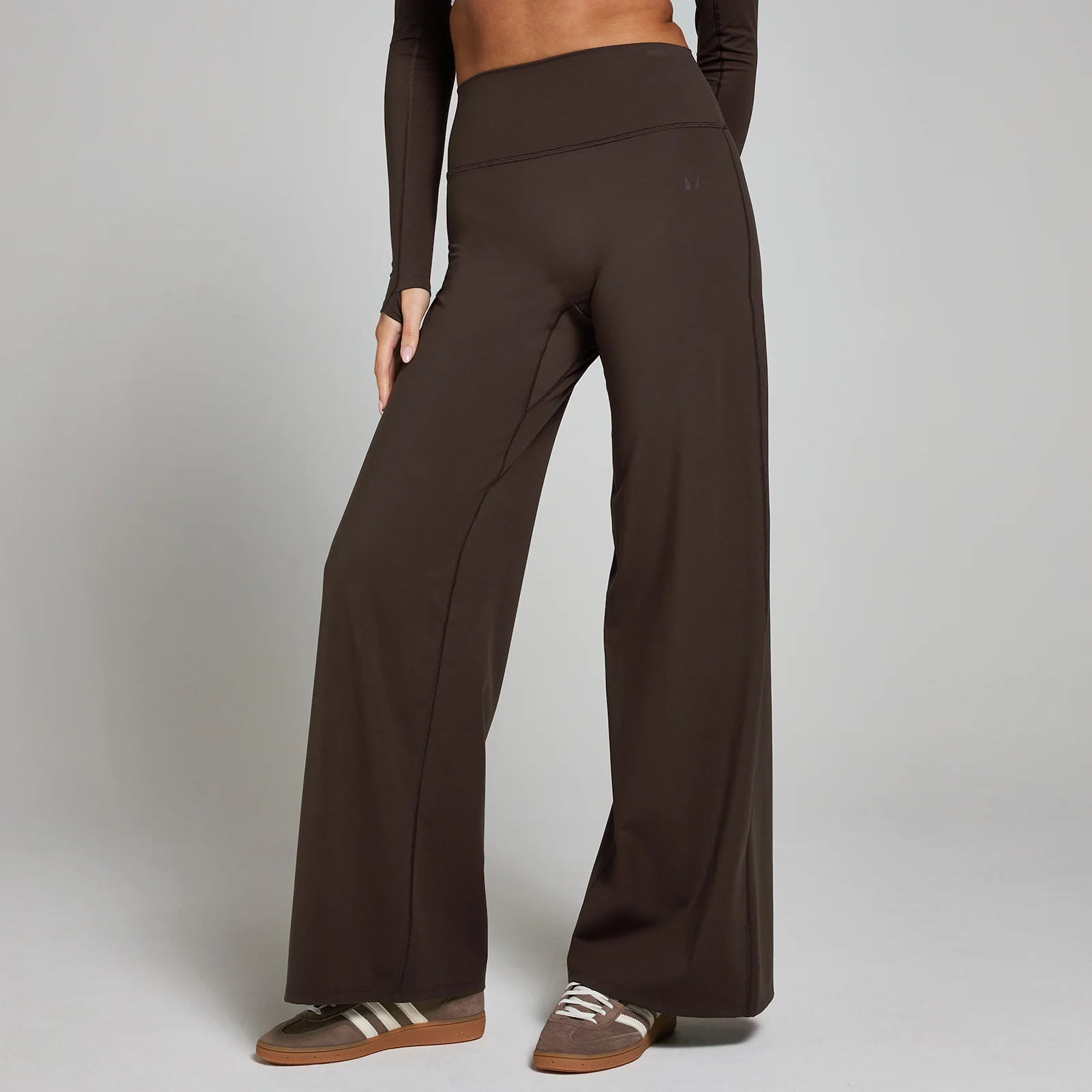 MP Women's Tempo Wide Leg Leggings - Κακάο - S Εικόνα 1