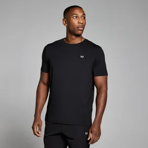 MP Ανδρικό Active Gridded T-Shirt - Μαύρο - Size XS
