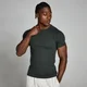 Ανδρικό Μπλουζάκι Ριμπ MP Origin Muscle Fit - Ξεβαμμένο μαύρο