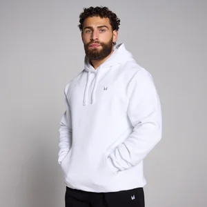 Ανδρικό Φούτερ Με Κουκούλα MP Rest Day - Λευκό - Size L