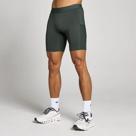 MP Ανδρικό Hybrid Pocket Half Tight - Πλυμένο Μαύρο
