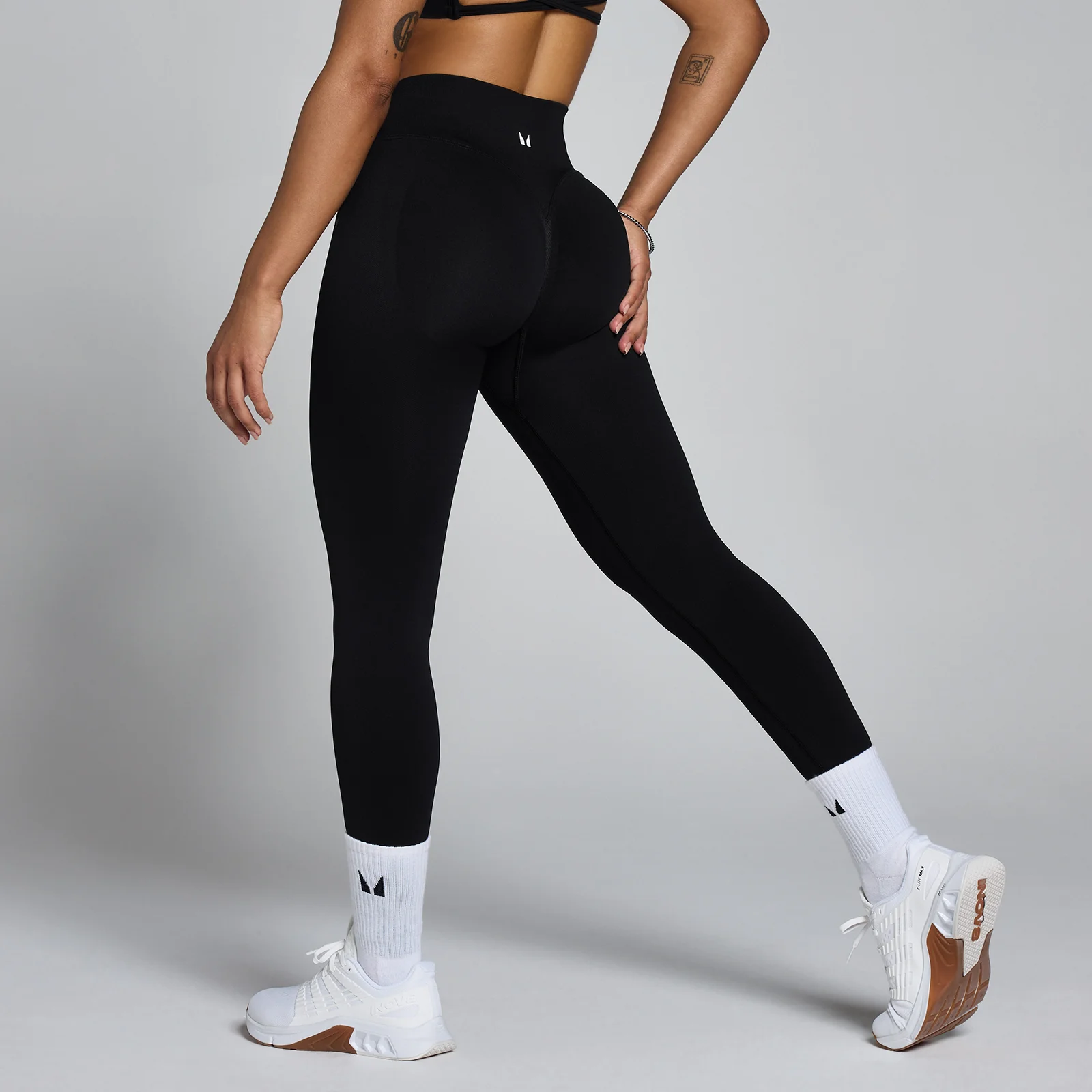 MP Women's Lift Seamless Scrunch Leggings - Μαύρο - XXL Εικόνα 1