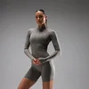 Ζακέτα MP Women's Tempo Ultra Seamless με Φερμουάρ - Dark Truffle