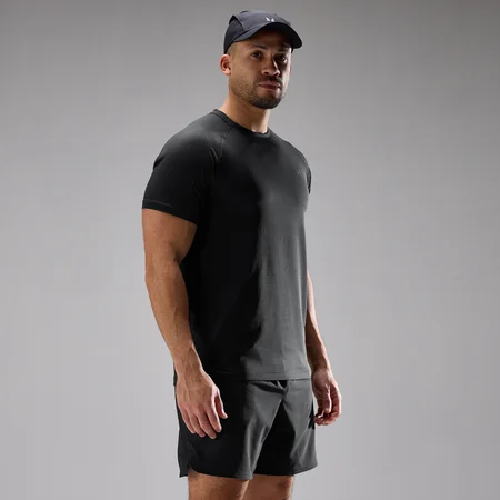 Ανδρικό Μπλουζάκι Προπόνησης MP Training Ultra με Υφή Πλέγματος - Μαύρο