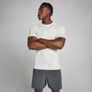 Ανδρικό Αθλητικό Μπλουζάκι MP Tempo Pillar Graphic Seamless - Mist - Size XXL