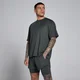 MP Ανδρικό Hybrid Oversized Μπλουζάκι Δίχτυ - Ξεβαμμένο Μαύρο