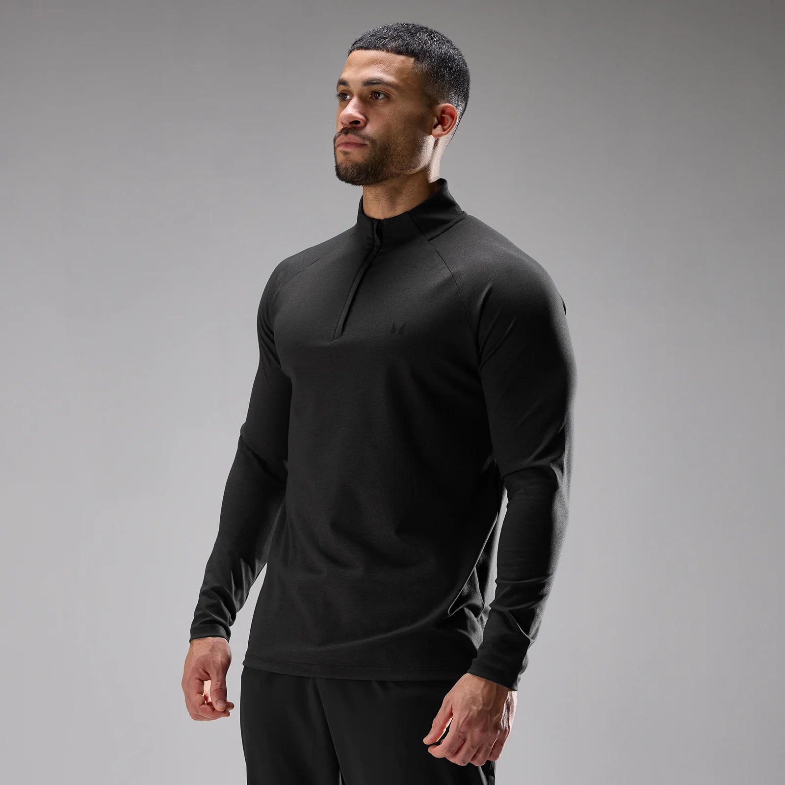 MP Ανδρική Μπλούζα Προπόνησης Training Ultra Jersey 1/4 Zip - Μαύρο - M Εικόνα 1