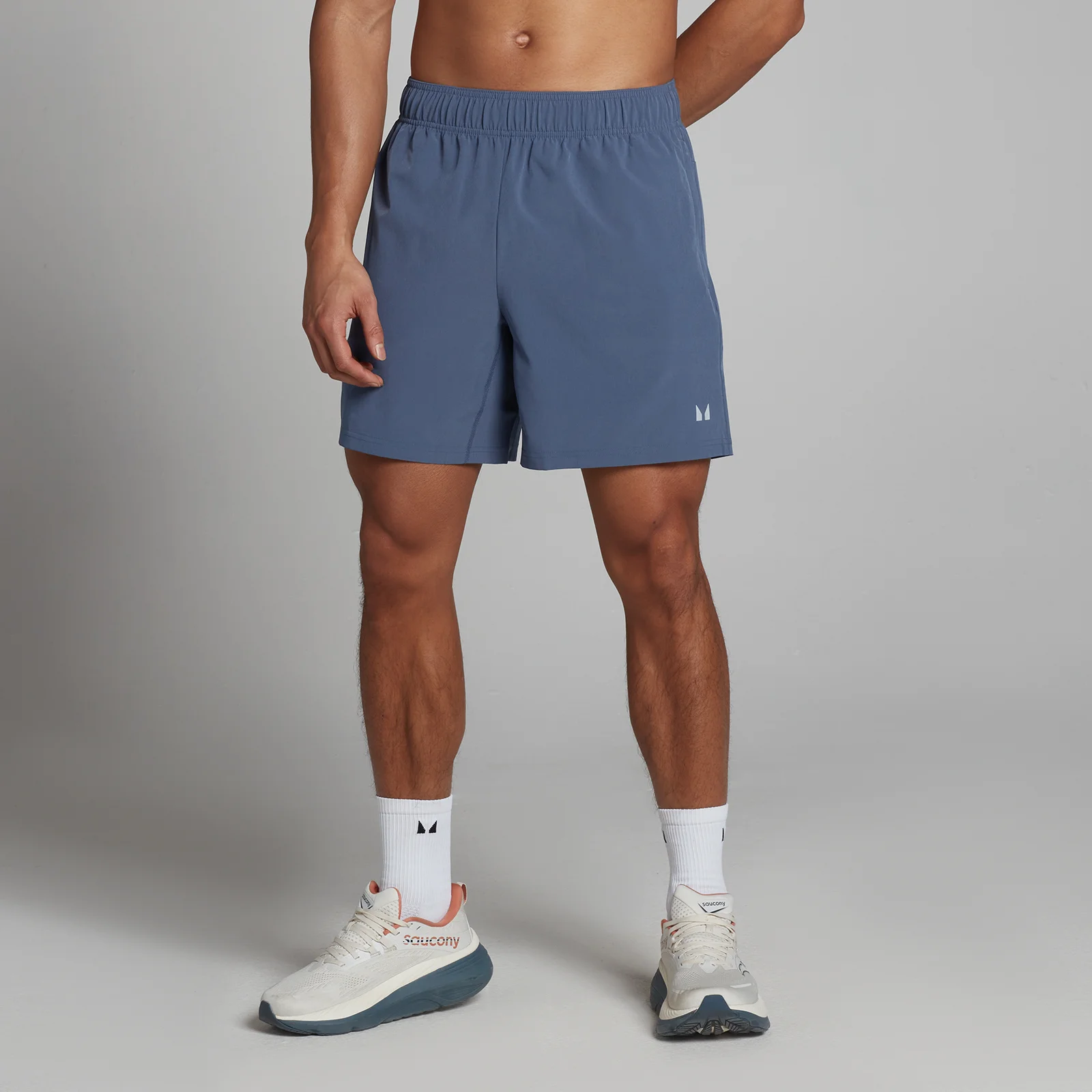MP Ανδρικό Υφαντό Σορτς Προπόνησης 18 εκ. - Charcoal Blue - XS Εικόνα 1