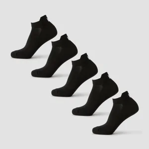 MP Unisex Κάλτσες Προπόνησης (Πακέτο 5 τεμαχίων) - Μαύρο - Size UK 6-8