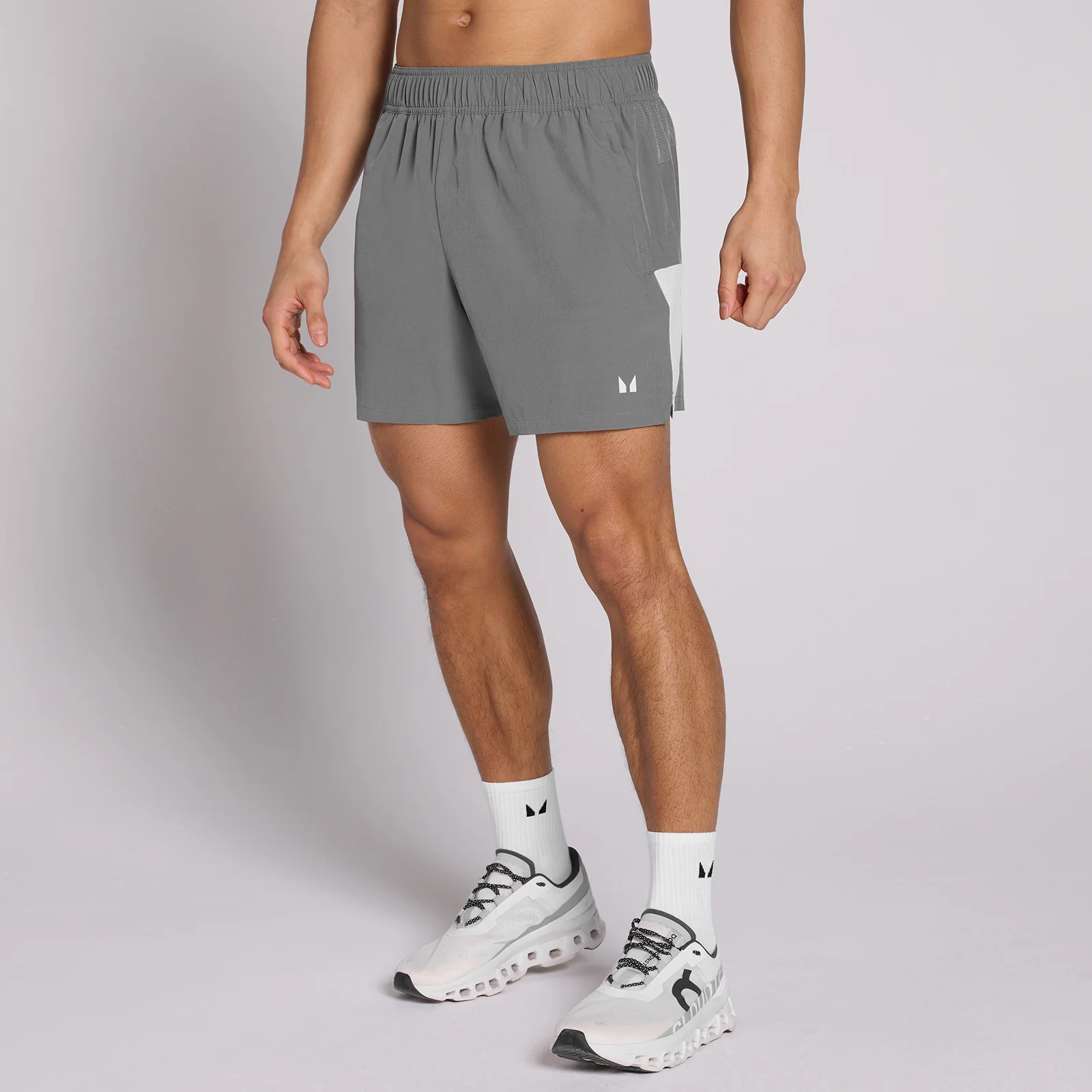 MP Ανδρικό Active Training 5" Pocket Short - Ανοιχτό γκρι - XL Εικόνα 1