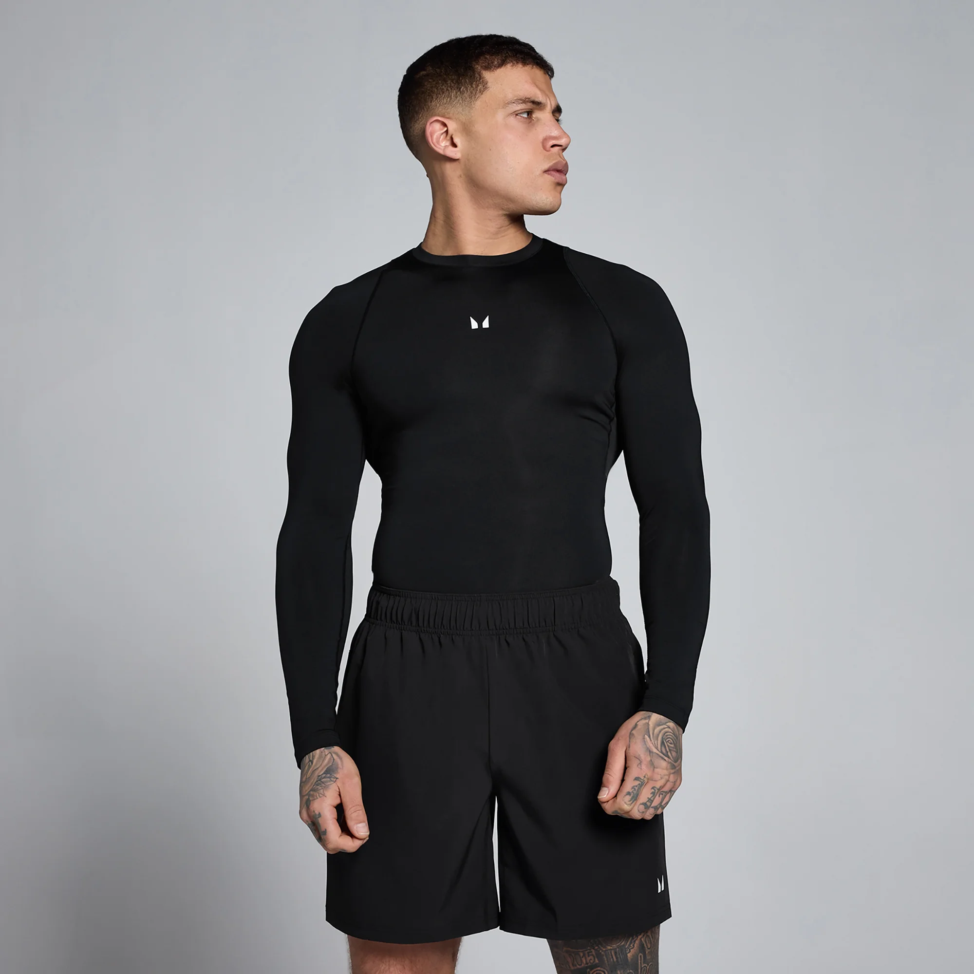 MP Men's Training Long Sleeve Baselayer - Black - M Εικόνα 1