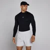 MP Men's Training High Neck Long Sleeve Baselayer - Μαύρο