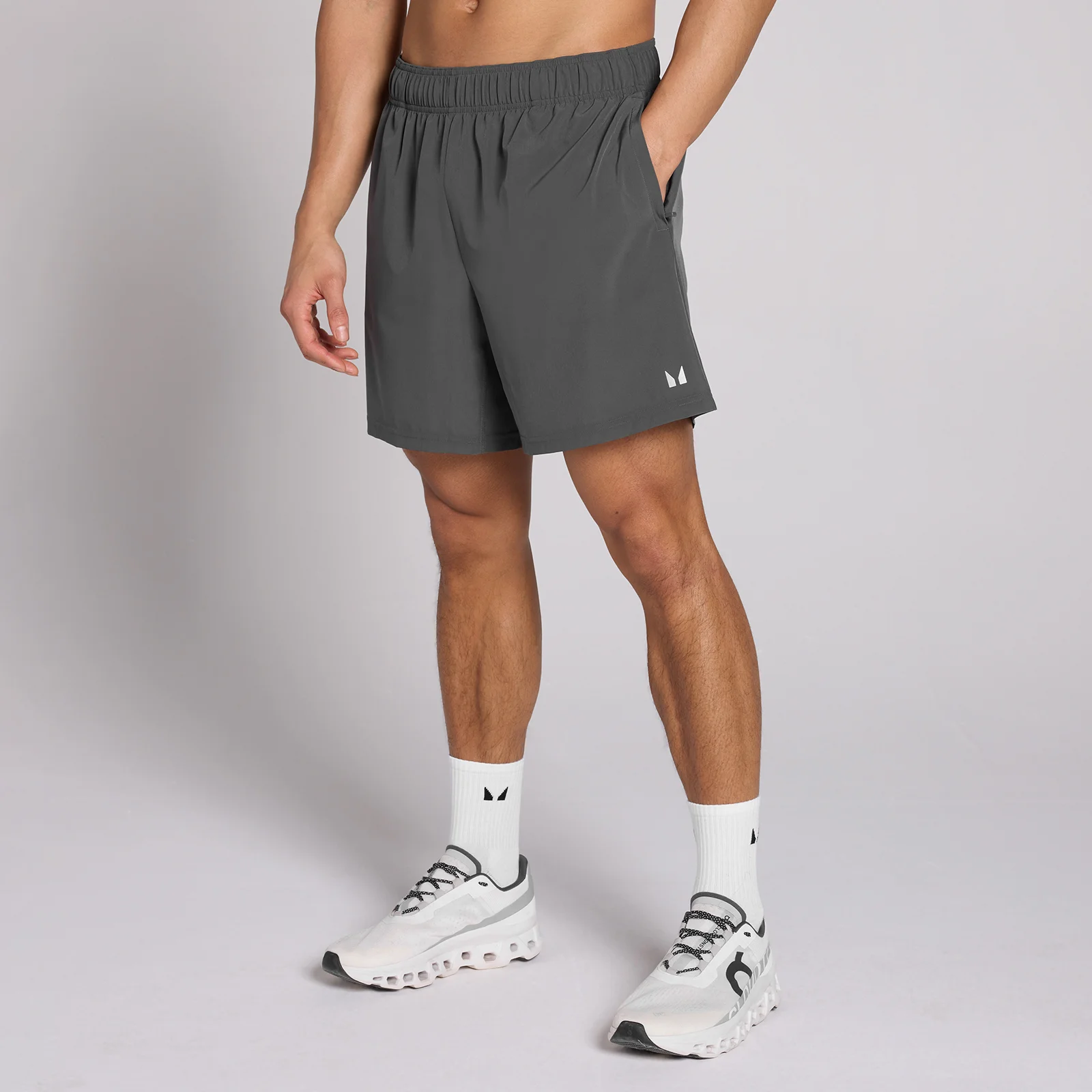 MP Men's 7" Woven Training Shorts - Dark Grey - XS Εικόνα 1