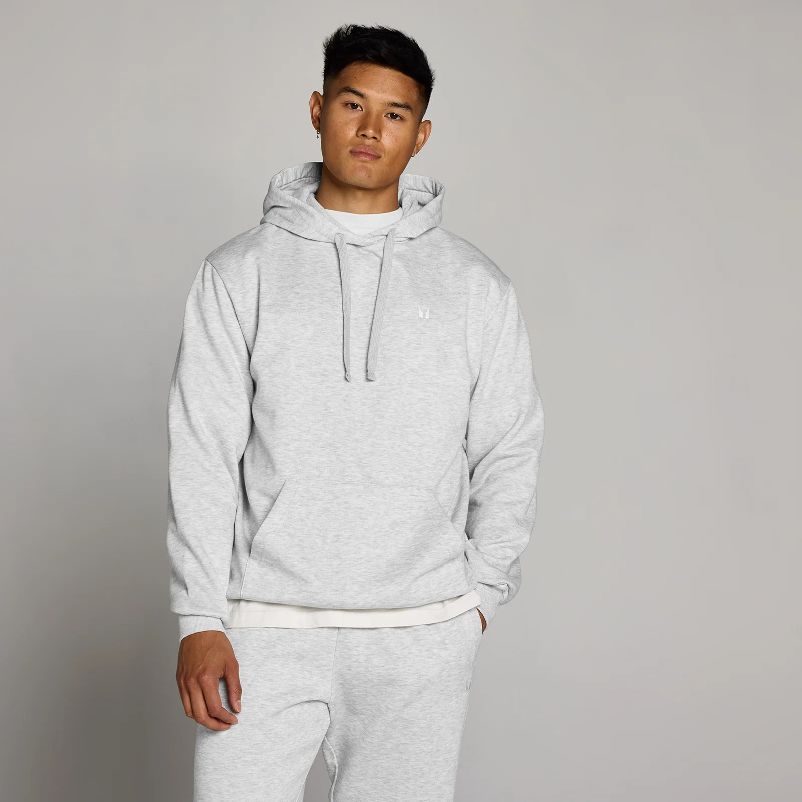 MP Men's Rest Day Hoodie - Light Grey Marl - XXL Εικόνα 1