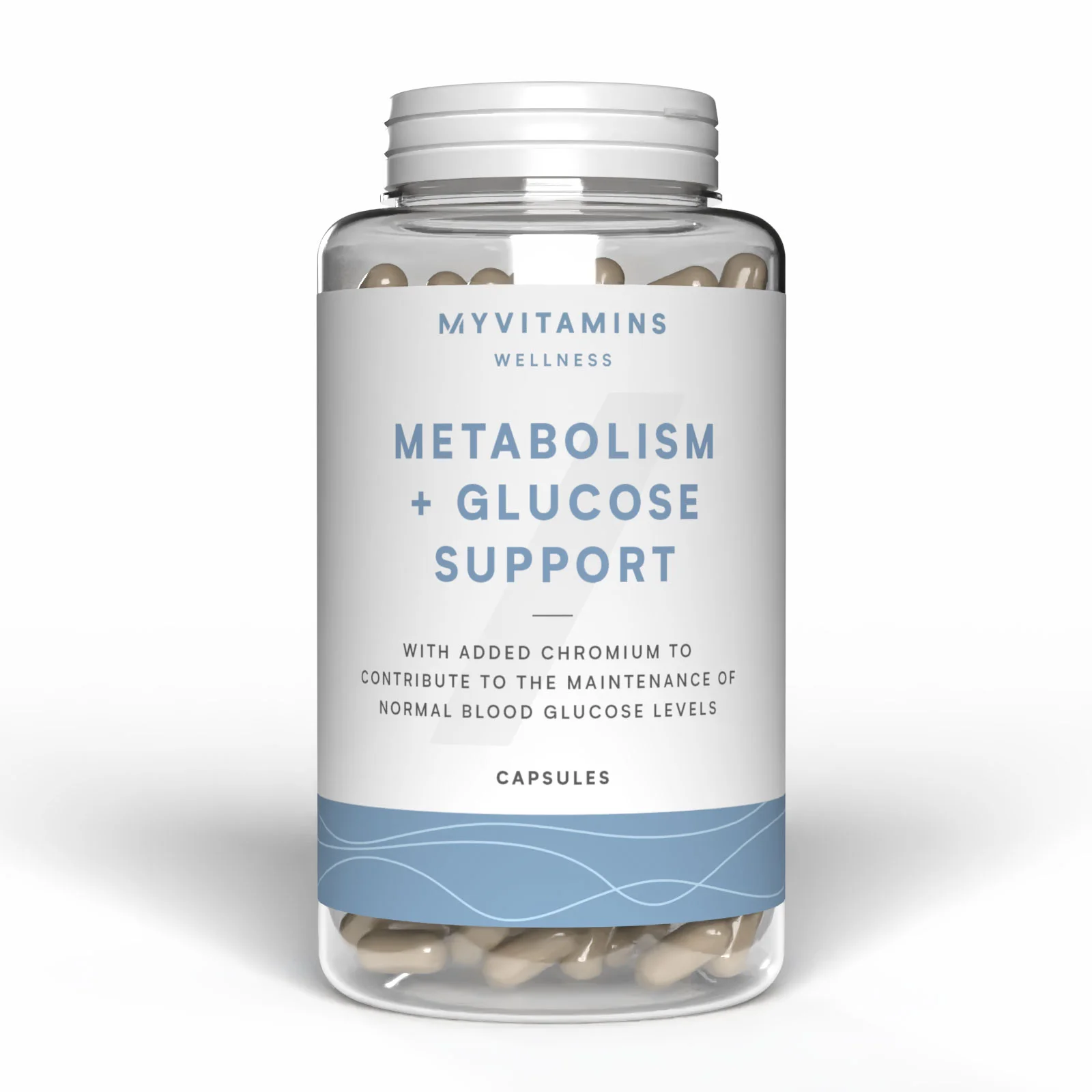 Metabolism + Glucose Support σε Κάψουλες - 30CAPSULES, 30servings Εικόνα 1
