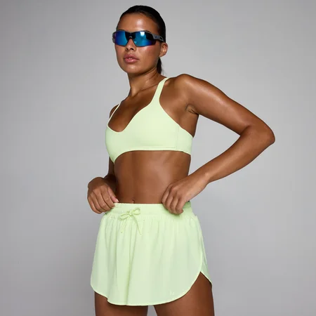 Αθλητικό Σουτιέν MP Women's Tempo Twist Back - Washed Lime
