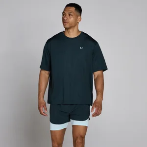 Ανδρικό Μπλουζάκι Mp Hybrid Oversized Mesh - Ξεθωριασμένο Μπλε - Size M