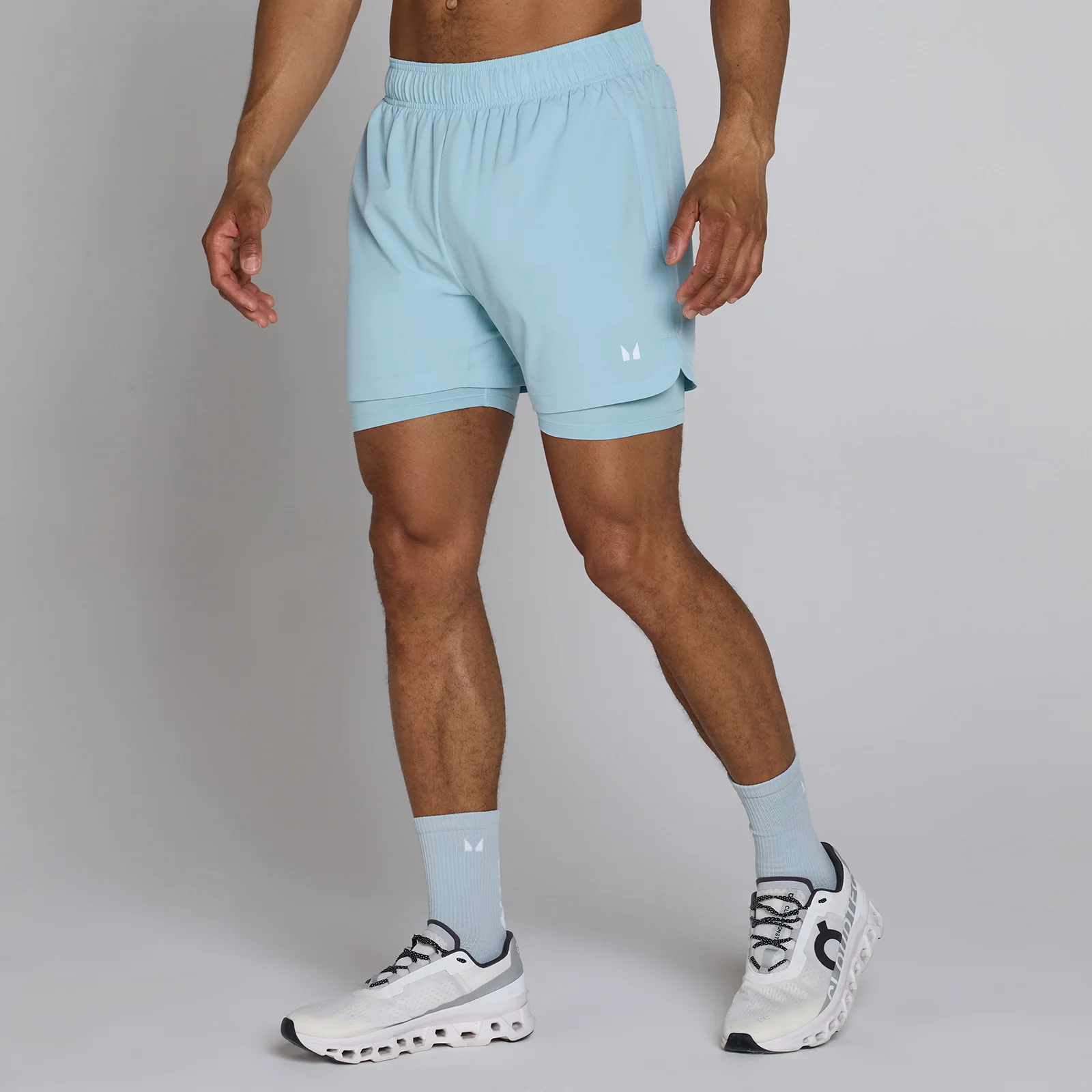 MP Men's Training 5" 2-in-1 Short - Ice - XS Εικόνα 1