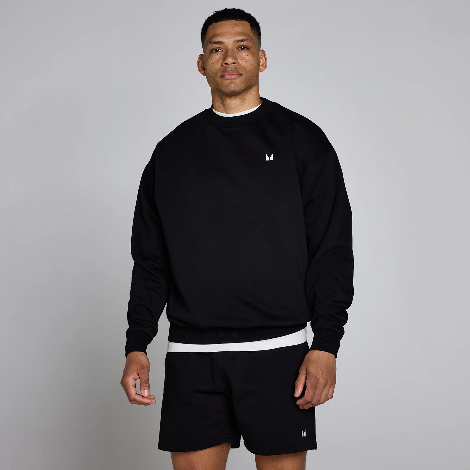 MP Men's Rest Day Oversized Sweatshirt - Black - M Εικόνα 1