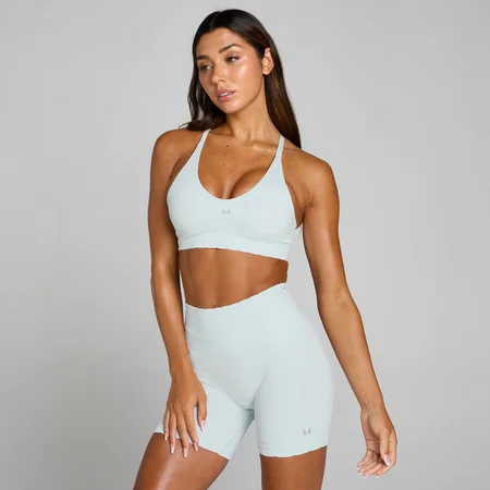 Αθλητικό Σουτιέν MP Women's Tempo Ultra Seamless - Blue Aura