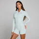 Μπουφάν MP Women's Tempo Ultra Seamless με Φερμουάρ - Blue Aura