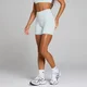 Γυναικείο Ποδηλατικό Σορτς MP Women's Tempo Ultra Seamless - Μπλε Ουρανού