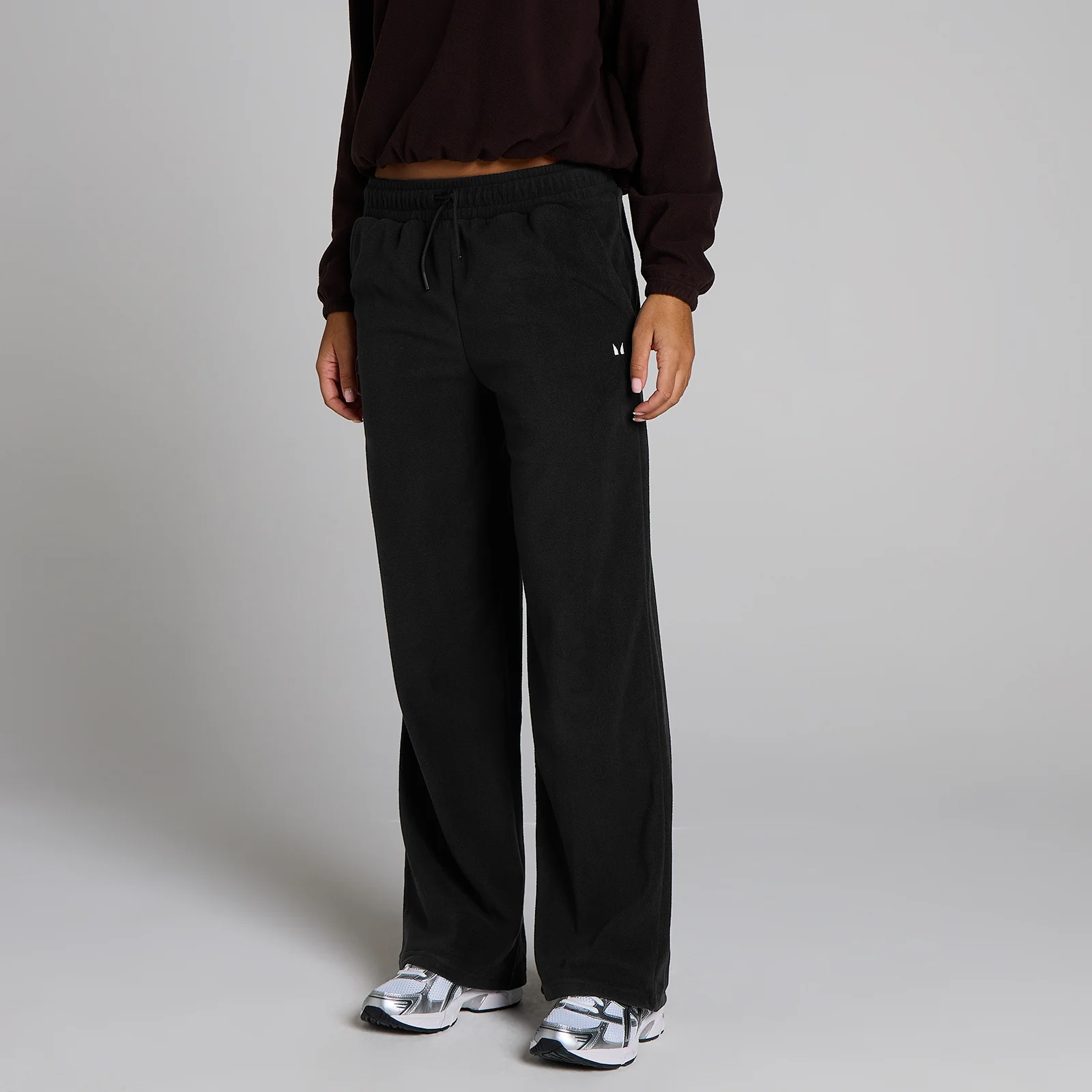 MP Γυναικεία Φόρμα Fleece Ίσια Γραμμή - Μαύρο - XS Εικόνα 1