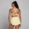 MP Women's Tempo Adjustable Strappy Back Sports Bra - Κρεμ