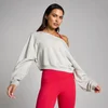 MP Γυναικεία Off The Shoulder Φούτερ - Grey Marl