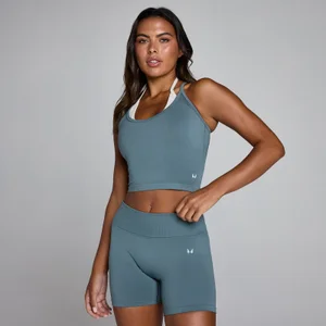MP Αμάνικο Γυναικείο Seamless Layered - Γκρι Σκούρο - Size S