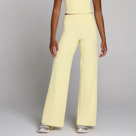 MP Women's Tempo Wide Leg Leggings - Κρεμ