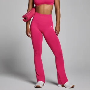 MP Women's Tempo Seamless Flared Leggings - Μπορντό - Size XS