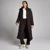 Γυναικείο Μακρύ Μπουφάν MP Women's Maxi Padded Puffer - Κακάο