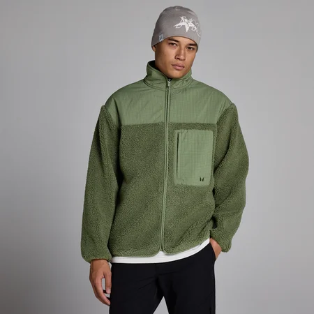 Borg Fleece MP για Άνδρες - Ξεπλυμένο Λαδί