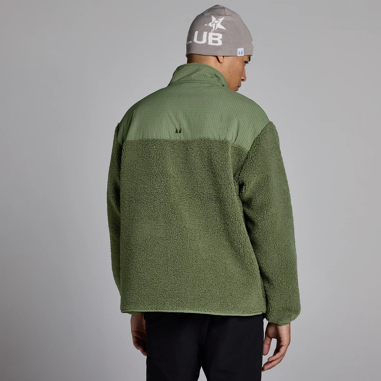 Borg Fleece MP για Άνδρες - Ξεπλυμένο Λαδί - XS Εικόνα 2