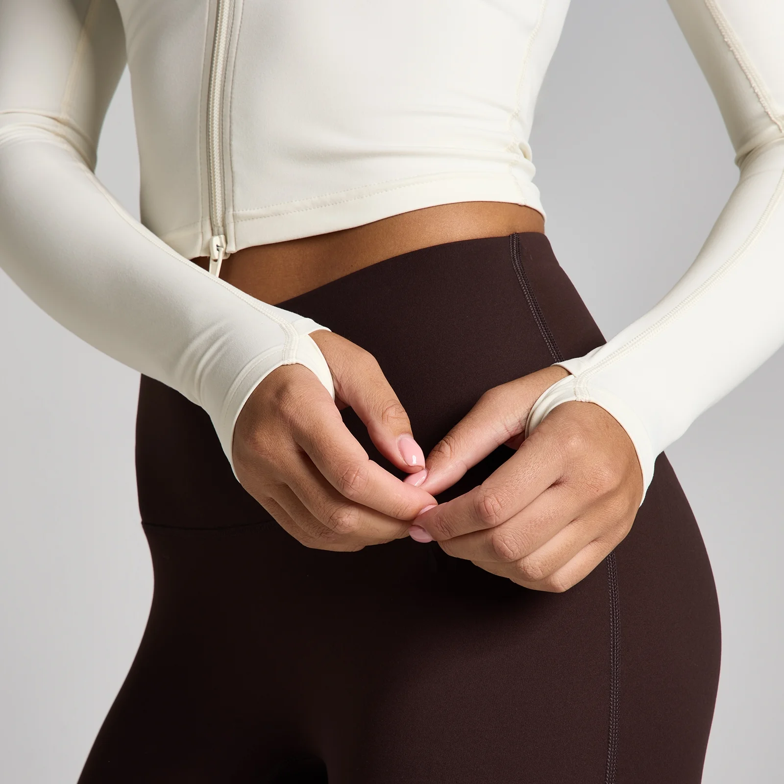 MP Γυναικεία Tempo Cropped Μπουφάν - Βανίλια - L Εικόνα 4