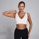 Αθλητικό Σουτιέν MP SculptForm Γυναικείο V-Neck Longline - Περλέ