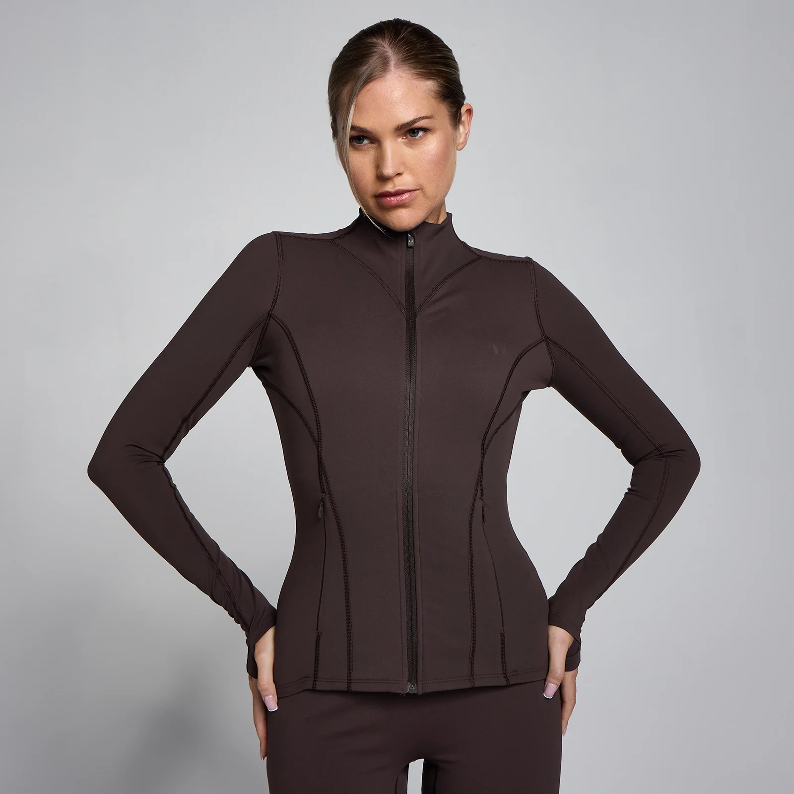 MP Women's SculptForm Zip Through Jacket - Κακάο - XS Εικόνα 1