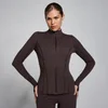 MP Women's SculptForm Zip Through Jacket - Κακάο
