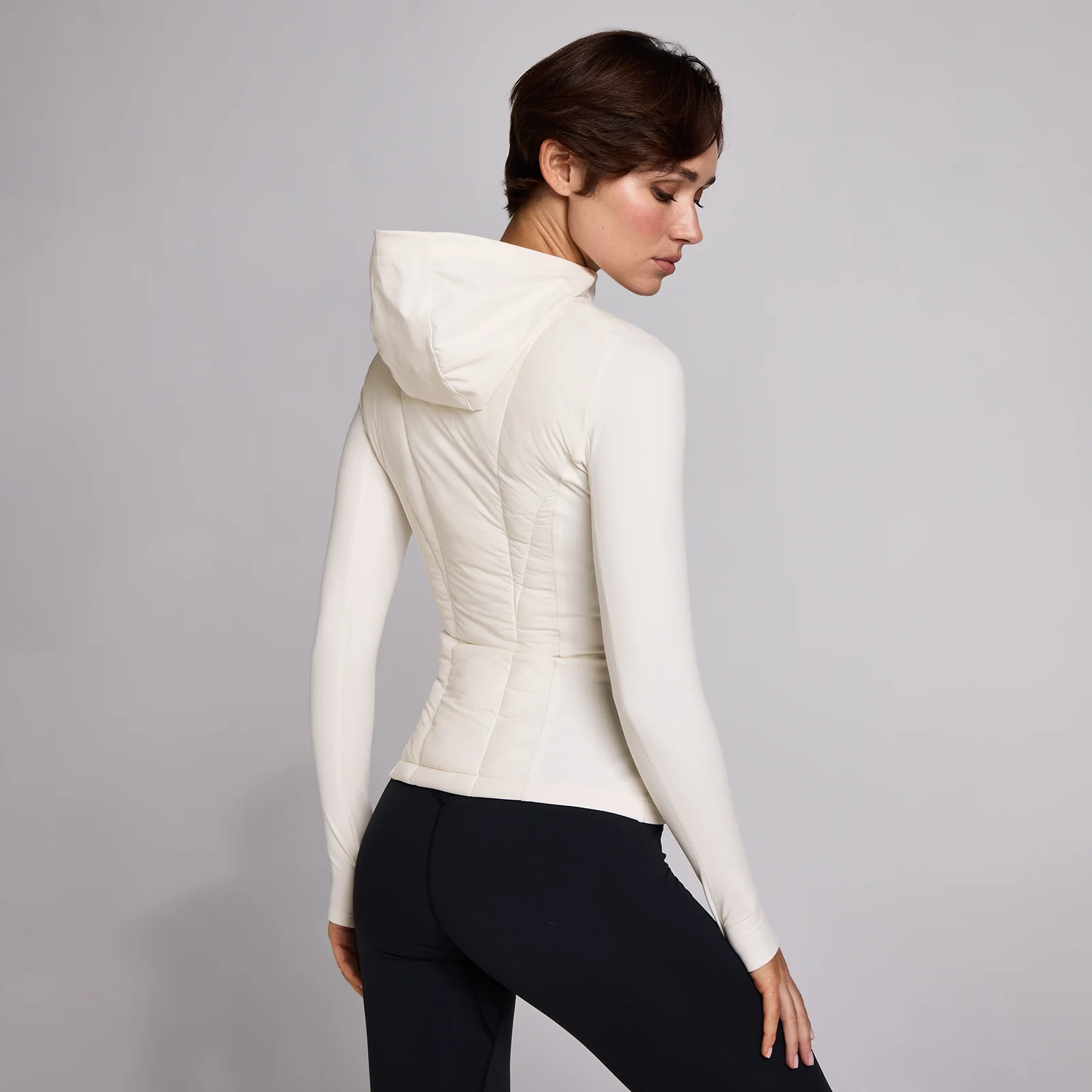 MP Women's SculptForm Hybrid Jacket - Pearl - XS Εικόνα 1